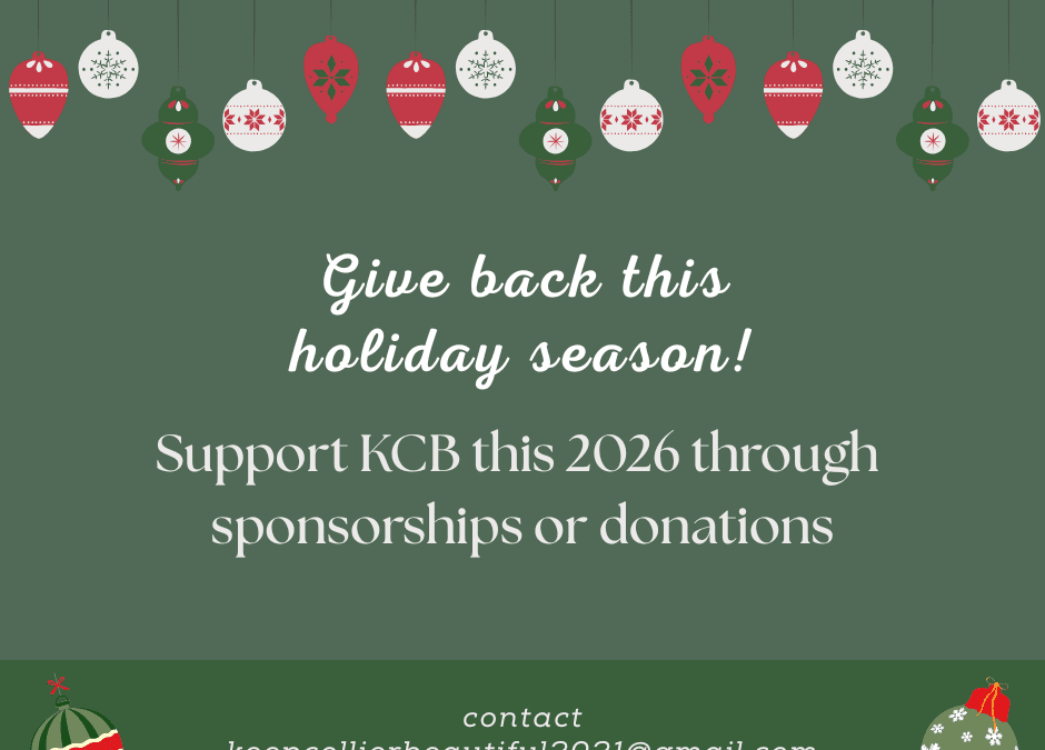 The Season of Giving Back: Support Keep Collier Beautiful in 2026