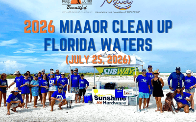 KCB and Marco Island Area Association of Realtors (MIAAOR) Invite Boaters, Kayakers, and Volunteers to Protect Our Waterways for the 2026 Clean Up Florida Waters at Marco Island