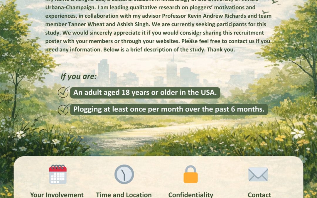 Plogging Research Participant Recruitment