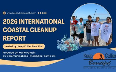 Over 1,000 Volunteers Joined In the 2026 International Coastal Cleanup to care for Collier County’s Beaches, Canals, Parks, and Roads